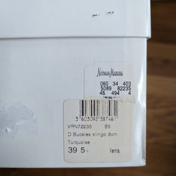 ❌ SOLD ❌ Vintage Christian Dior Turquoise Heels size 39.5 - Picture 15 of 15